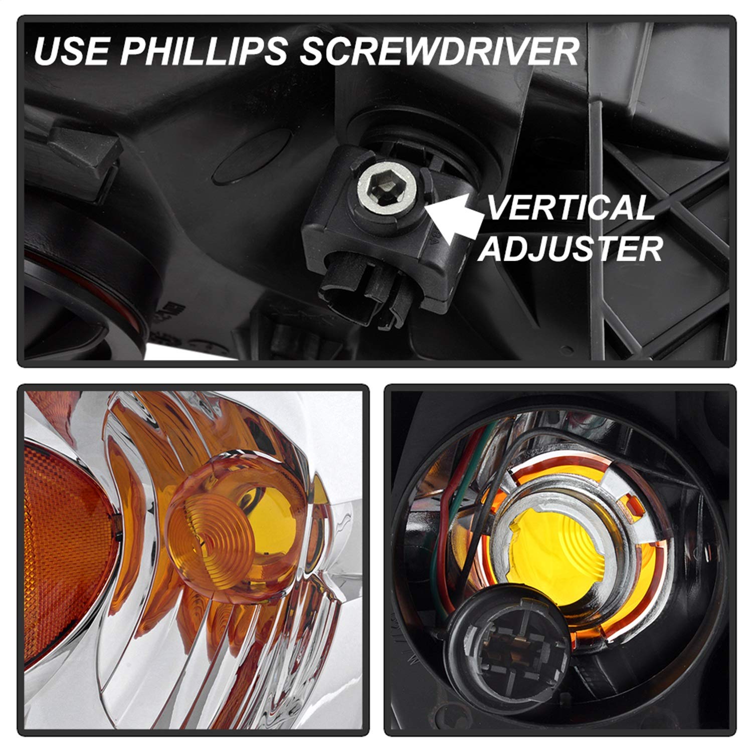 OE Xtune Headlight (HD-JH-CMA04-OE-L) (OE)