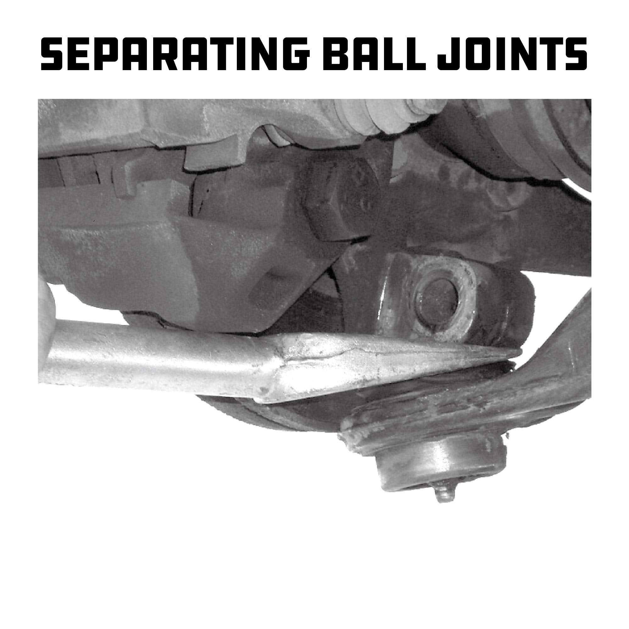 Powerbuilt Tie Rod and Ball Joint Separator Kit, Pitman Arms, Ford and GM Vehicles, Light Duty Pickup Trucks - 648630