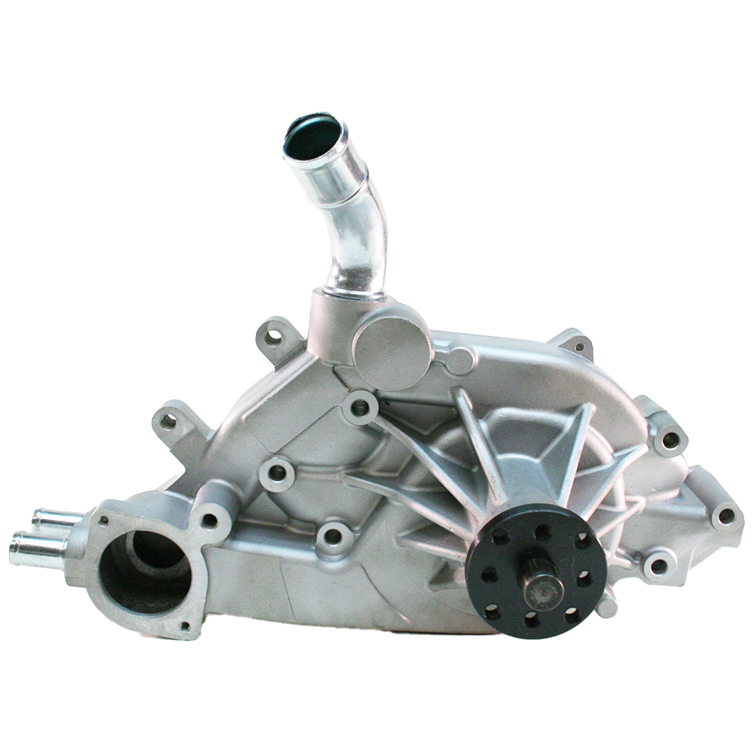 1434606 PRW INDUSTRIES, INC. Water Pump - Mechanical - Performance Quotient High Flow - 3/4 in Pilot - Pump Only - Aluminum - Natural - GM LS-Series - GM Fullsize SUV/Truck 1997-2006 - Each