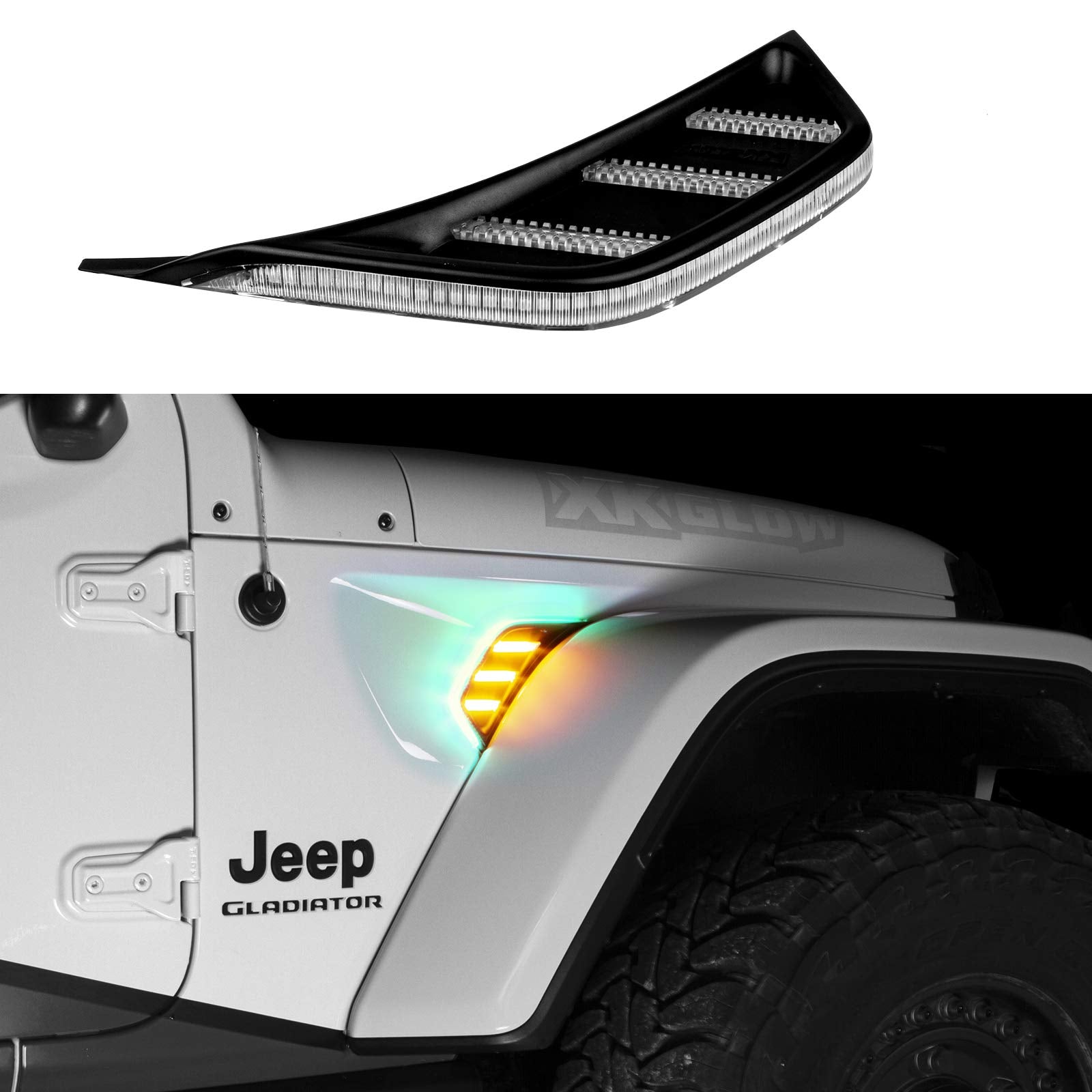 XK-Vent-RGB-KIT XKGLOW Fits Jeep Wrangler