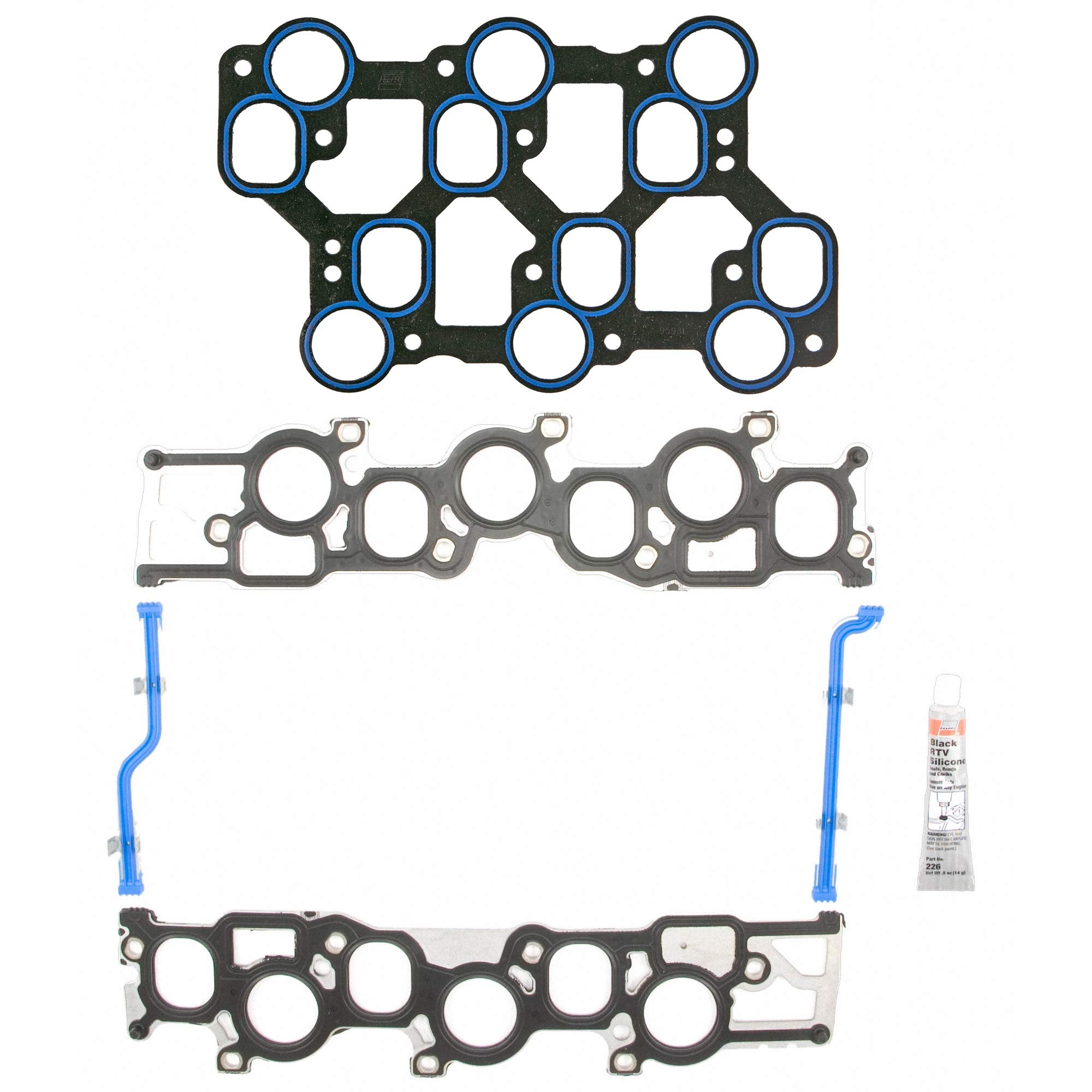 MS 98011 T-2 FEL-PRO Engine Intake Manifold Gasket Set for Ford F-150