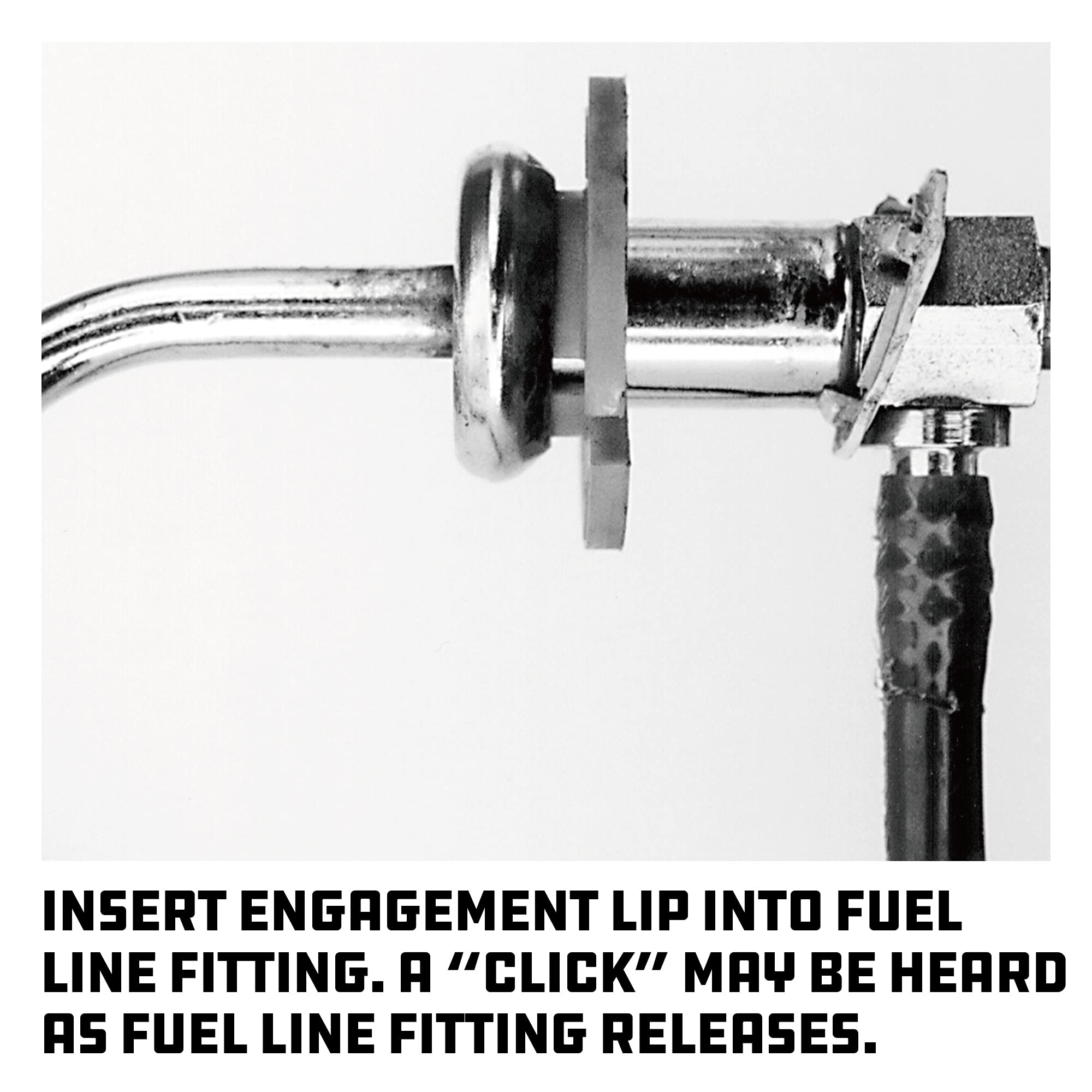 6 Piece Powerbuilt A/C and Fuel Line Disconnect Set, 5/16" 3/8" 1/2" 5/8" 3/4" 7/8", For Quick and Easy Separation of Fuel, A/C and Automatic Transmission Line Quick-Disconnect Fittings - 648424