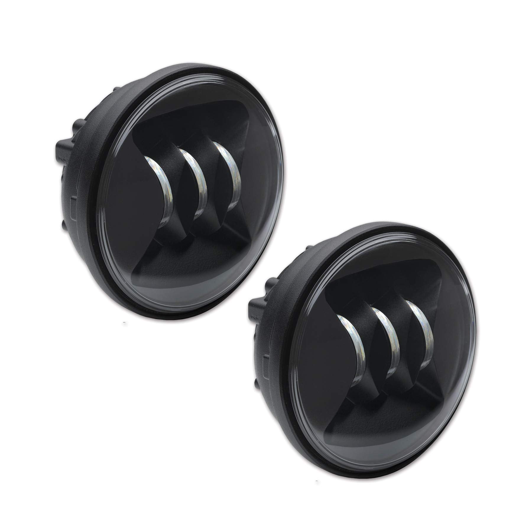 Fog 6045-12V Black Kit Harm