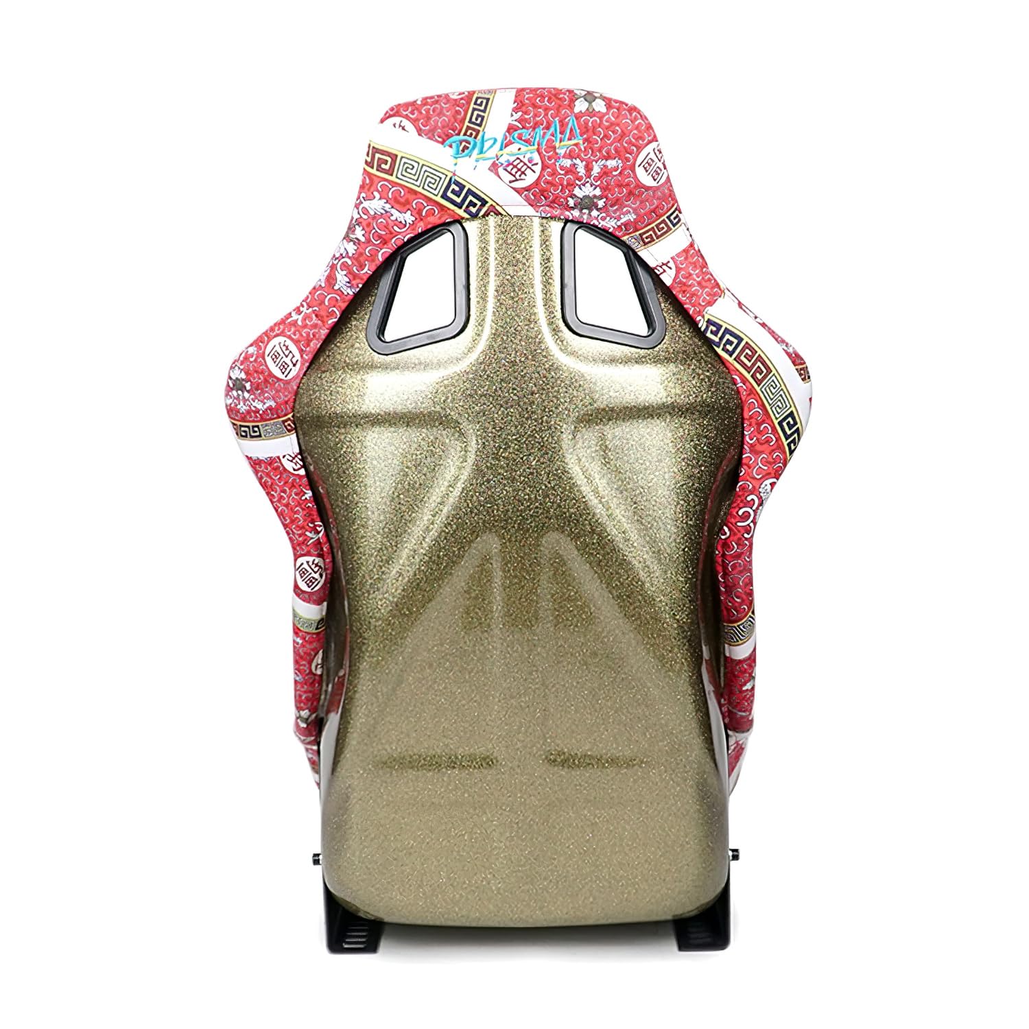 NRG Innovations Left, Right Front Prisma Fixed Back Bucket Racing Seat Compatible With Vehicle with Aftermarket Seat Brackets, 24" W X 36" H X 18" D, NRG-FRP-302-DYNASTY