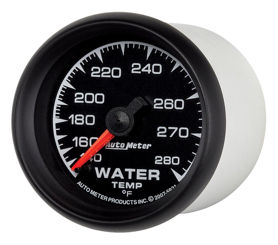Auto Meter 5931 2-1/16" 140-280 Degree F Mechanical Water Temperature Gauge ES