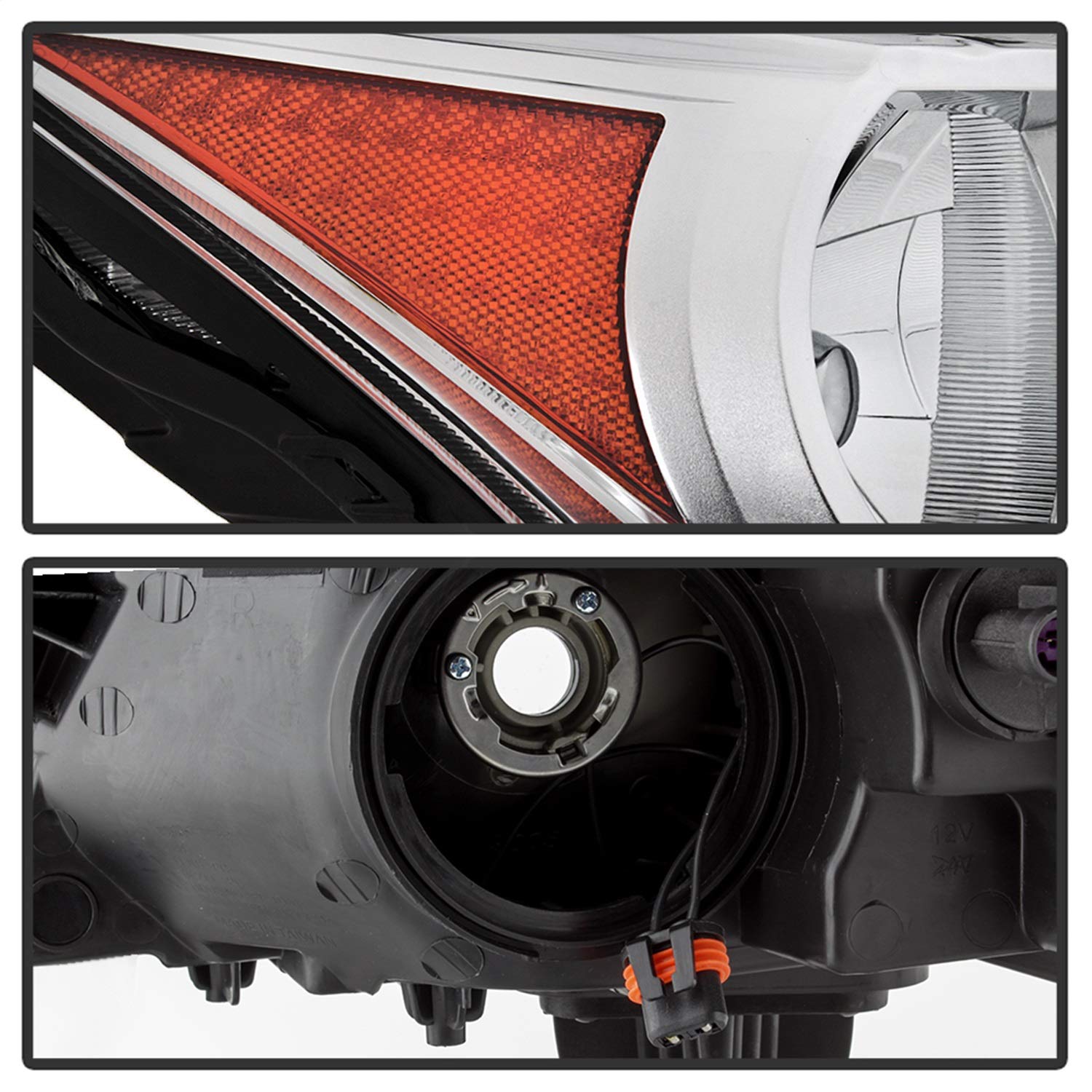 OEM Style Xtune Headlights (HD-JH-CTRA09-AM-C) (OE)