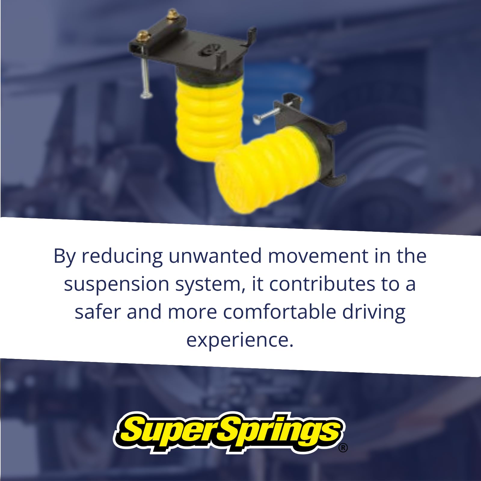 SumoSprings Front SSF-205-54 for Chevrolet 4500 | 5500 | 6500, International CV | Left/Right Pair | 2800 (lb) Capacity at 50% Compression | Made in the USA