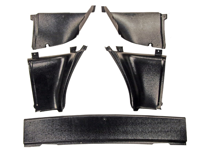1967-1968 Scott Drake C7ZZ-63311123-K Upper Back Trim Panels 5 Pieces