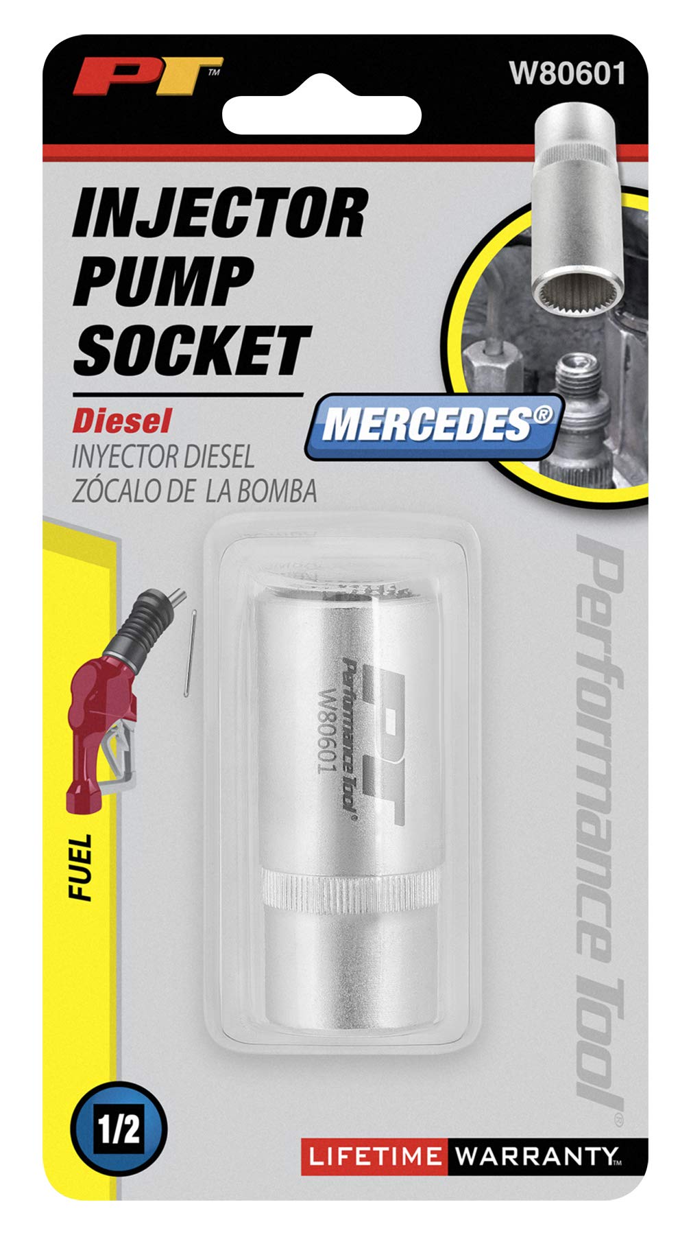 W80601 Performance Tool 33pt Injector Pump Socket for Efficient Diesel Engine Maintenance and Repair