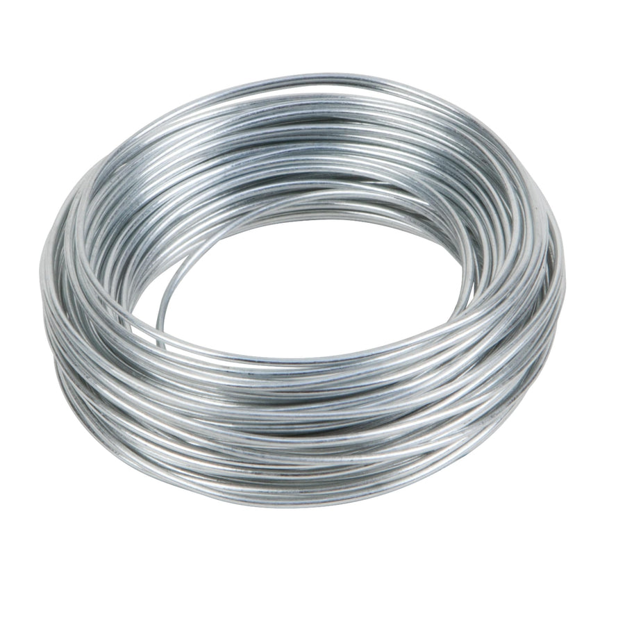 W3313 Performance Tool Soft Bailing Wire, Zinc Coated, 20 Gauge, 25 feet, for Binding and Securing, 40 lb. Maximum Load Capacity