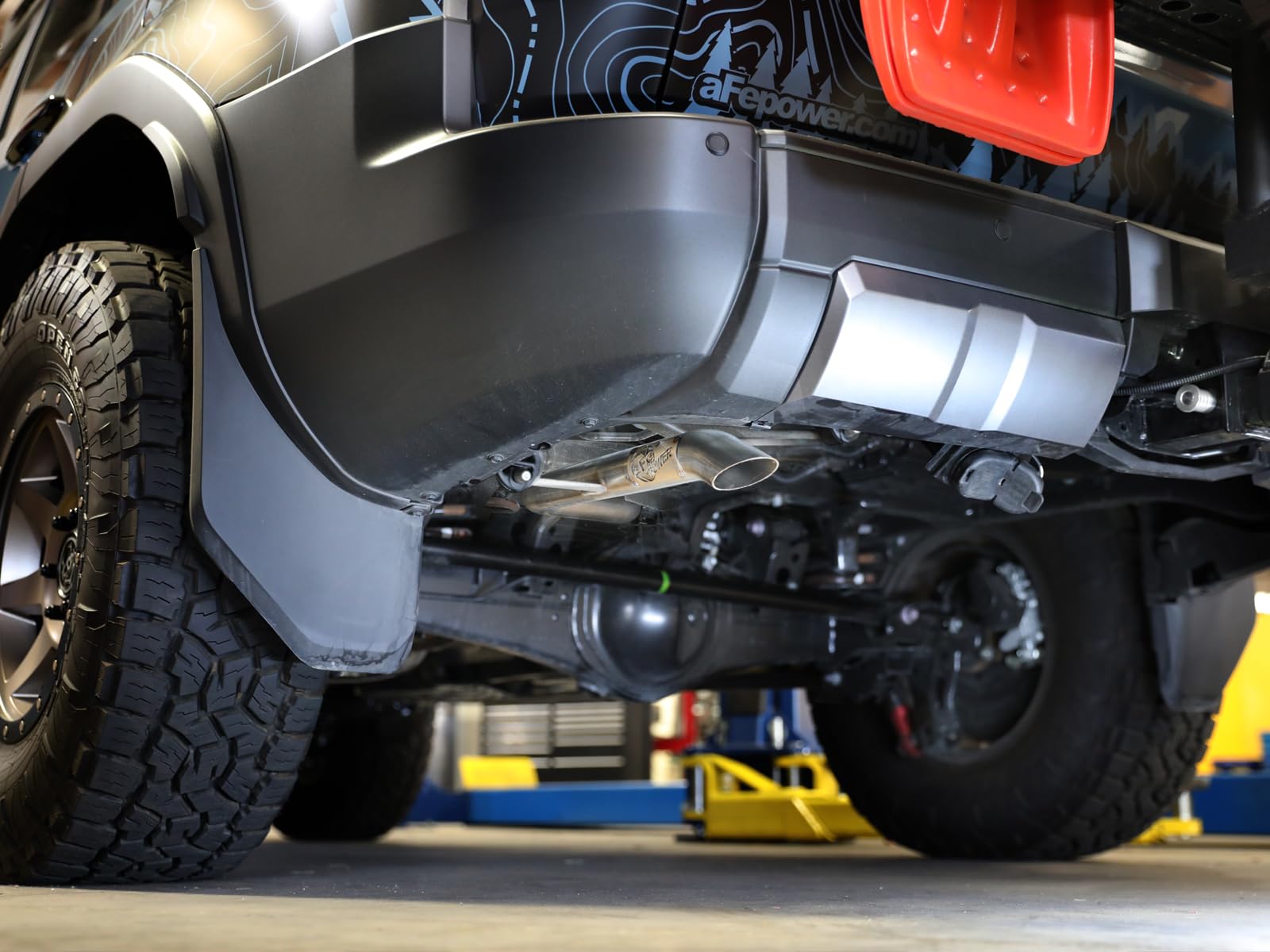 aFe Power 2-1/2 IN Apollo GT Series 409 Stainless Steel Axle-Back Hi-Tuck Exhaust System Fit Toyota Land Cruiser (J250) 24-25 L4-2.4L (t) 49-46081