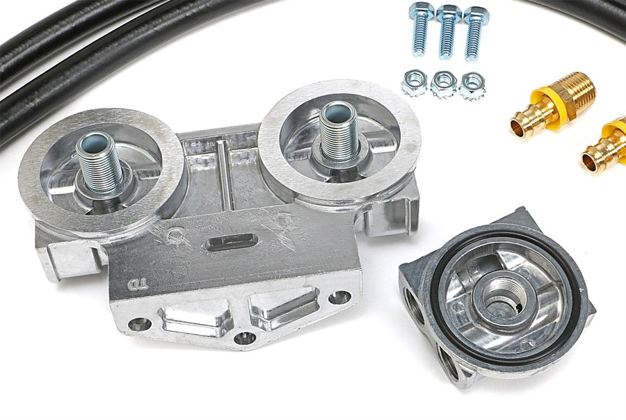 OIL FILTER RELOCATION KIT TRANS-DAPT PERFORMANCE 90 DEGREE (1720)