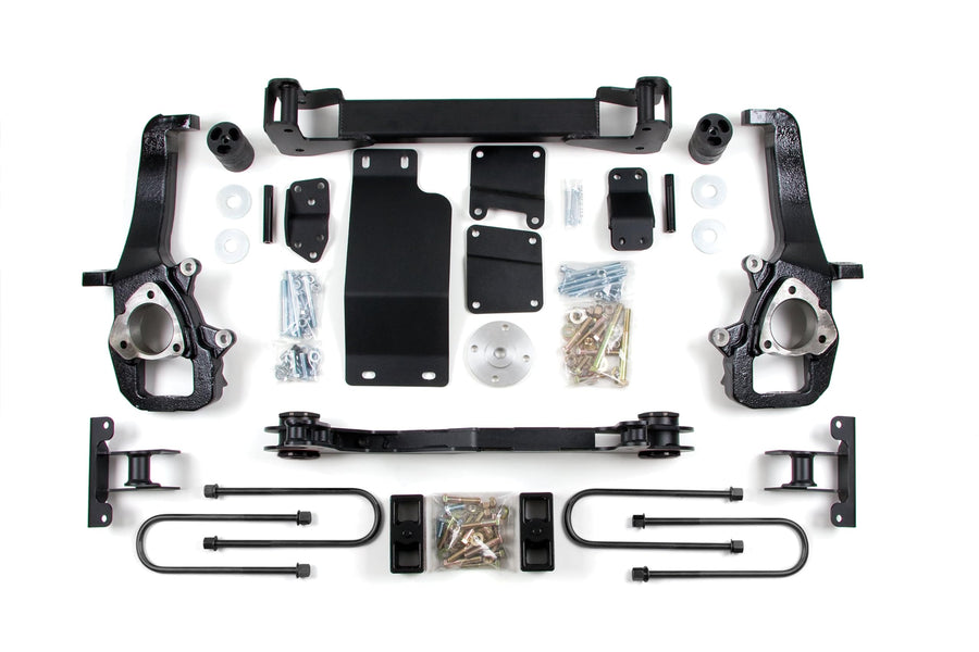 2002, 2003, 2004, 2005 Dodge Ram 1500 4WD | Zone Offroad ZOND14 | 5 inch Full Suspension Lift Kit (Front & Rear) | No Shocks