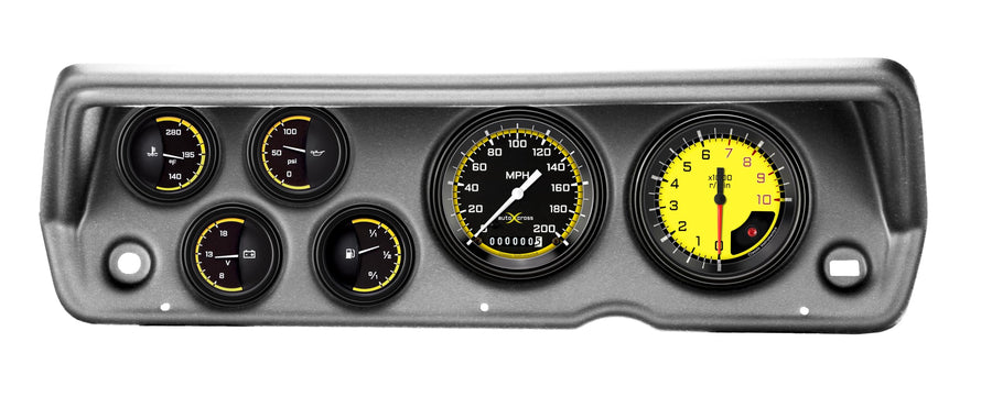 70-76 DUSTER AUTO CROSS YELLOW CDDU70AXY01BA 6ga SET-MOPAR