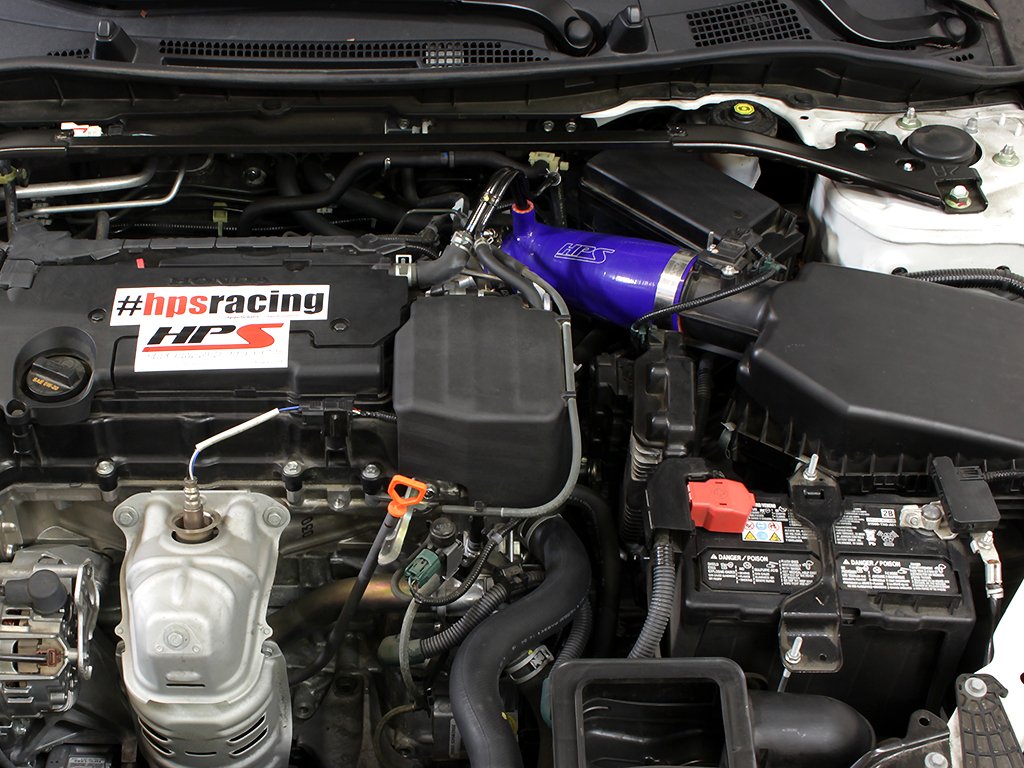 Silicone Air Intake Hose HPS 57-1445-BLUE Post MAF Tube