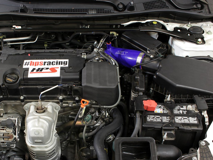 Silicone Air Intake Hose HPS 57-1445-BLUE Post MAF Tube