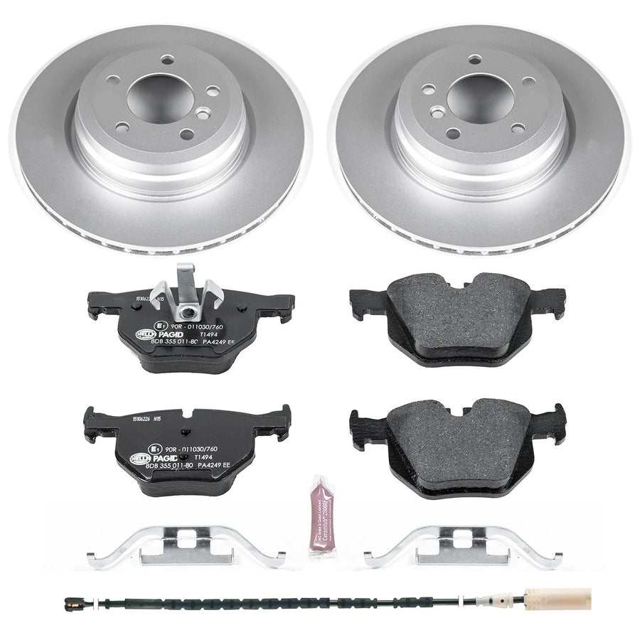 Power Stop ESK5982 Euro-Stop Rear Brake Kit For BMW 335d 2011, BMW 335i 2011-2013, BMW 335i xDrive 2011-2013, BMW 335is 2011-2013 [Model Specific]