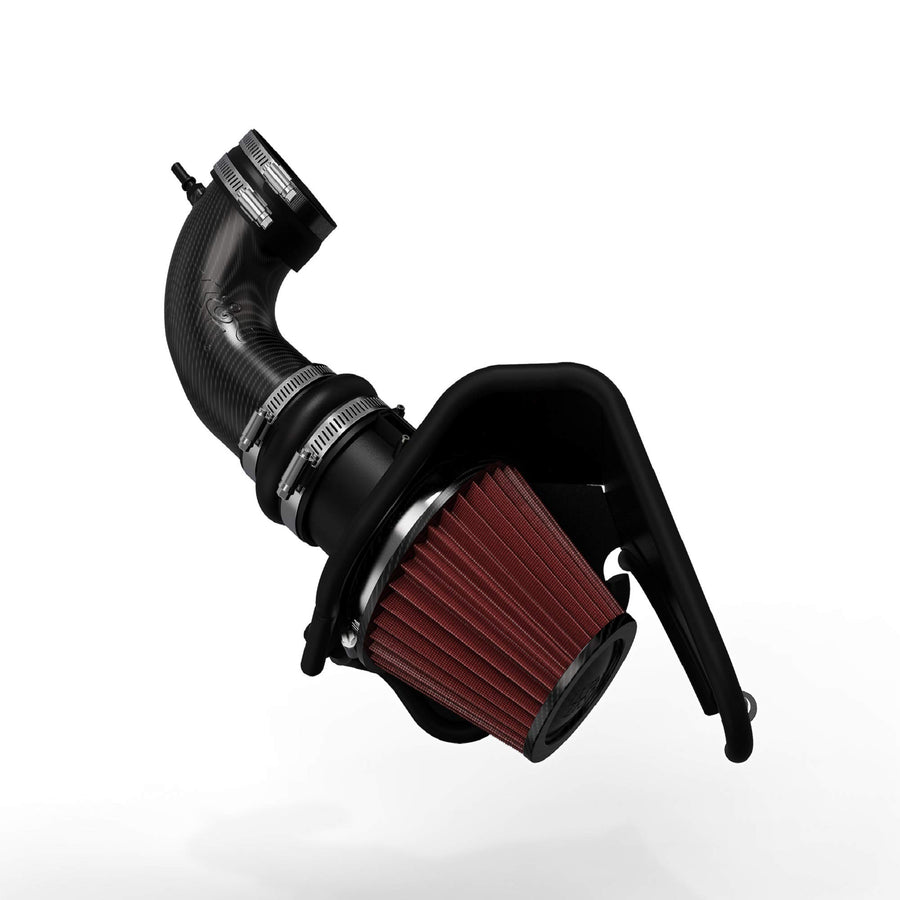 Cold Air Intake System K&N: High-Flow Air-Filter, Increase Performance & Horsepower: Compatible with 2017-2021 CHEVROLET Camaro ZL1, 63-3099