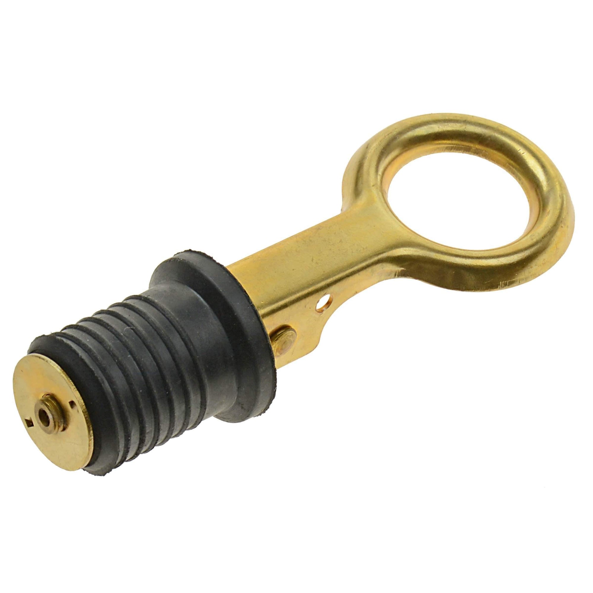 Snap Drain Plug T-H Marine BE-PL-54842-DP, Brass