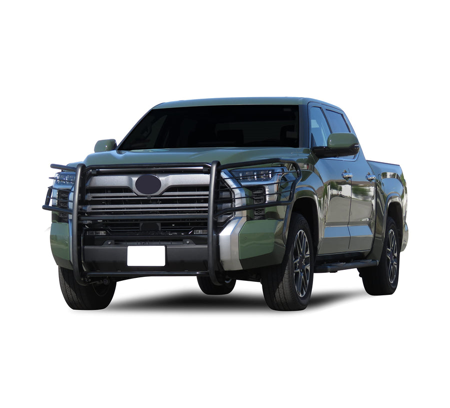 Bumper Guard Modular Black Black Horse Grille Compatible with 2022-2024 Toyota Tundra-17TT22MA