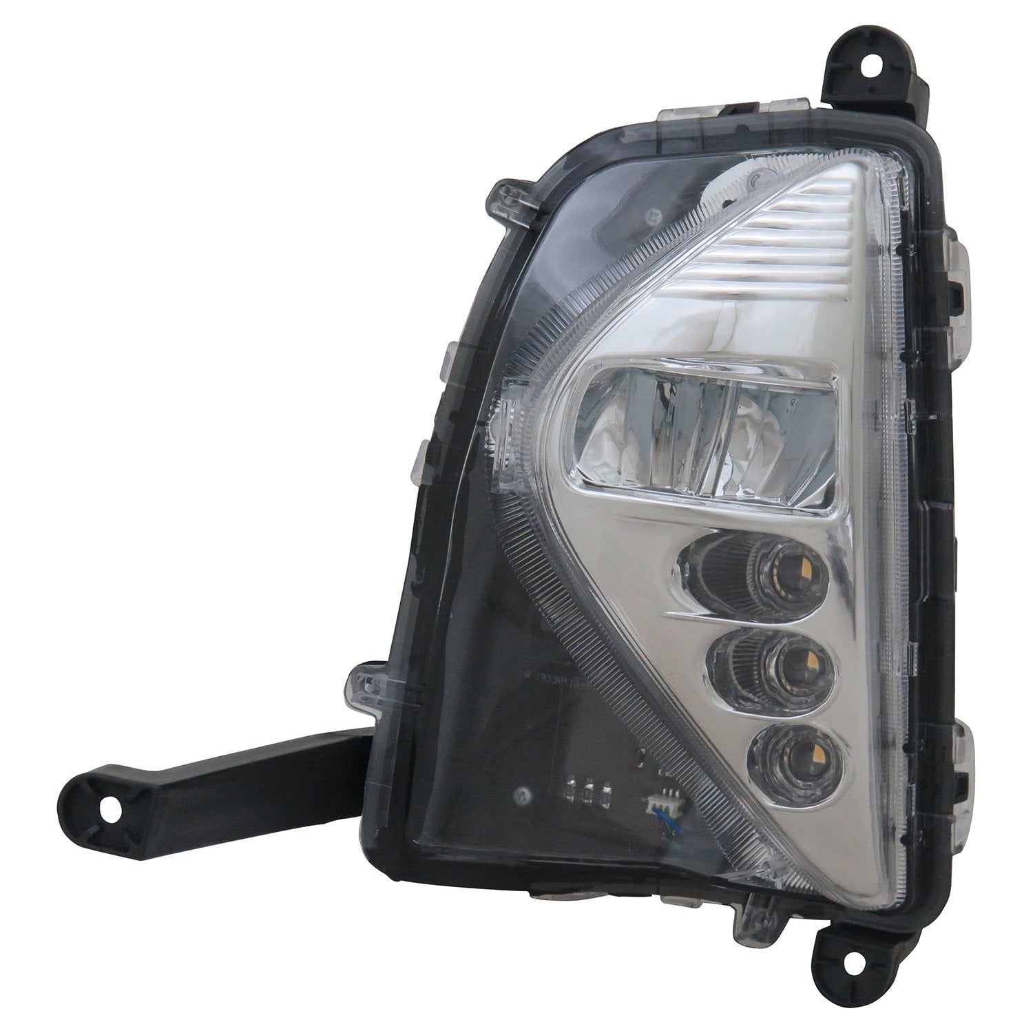 Left TYC Fog Light Assembly Compatible with 2016-2018 Toyota Prius Touring