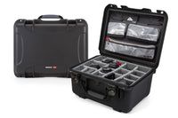 Waterproof Nanuk 933 Hard Case with Lid Organizer and Padded Divider - Black (933-6001)