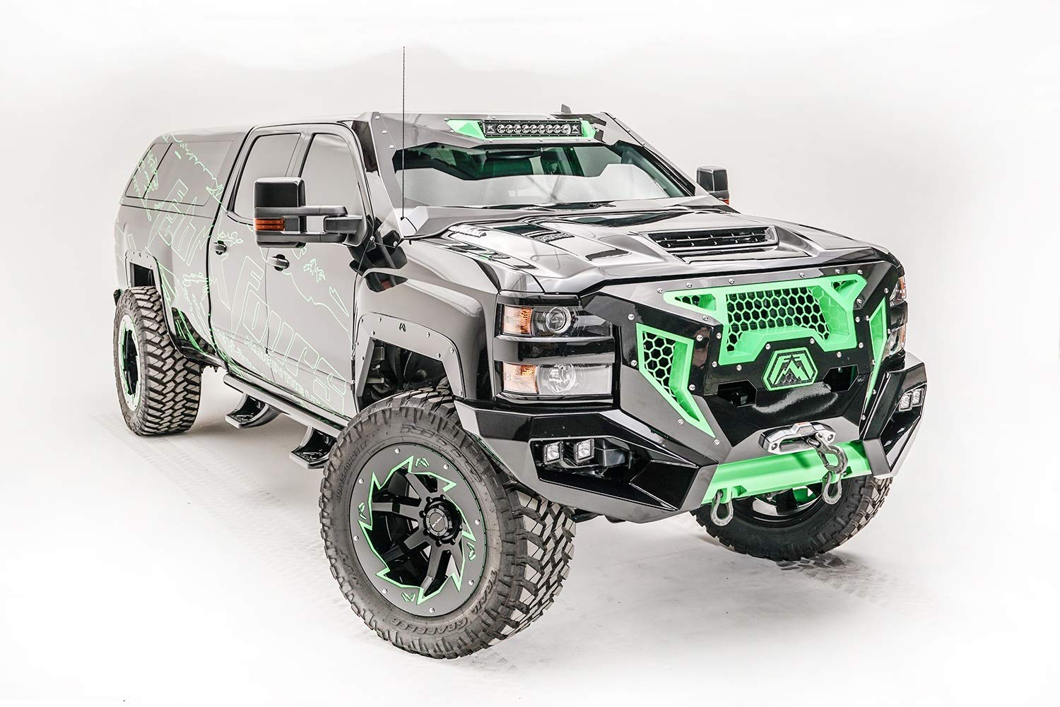Vicowl Non Ram Air Hood 16-18 Silverado 2500 or 3500