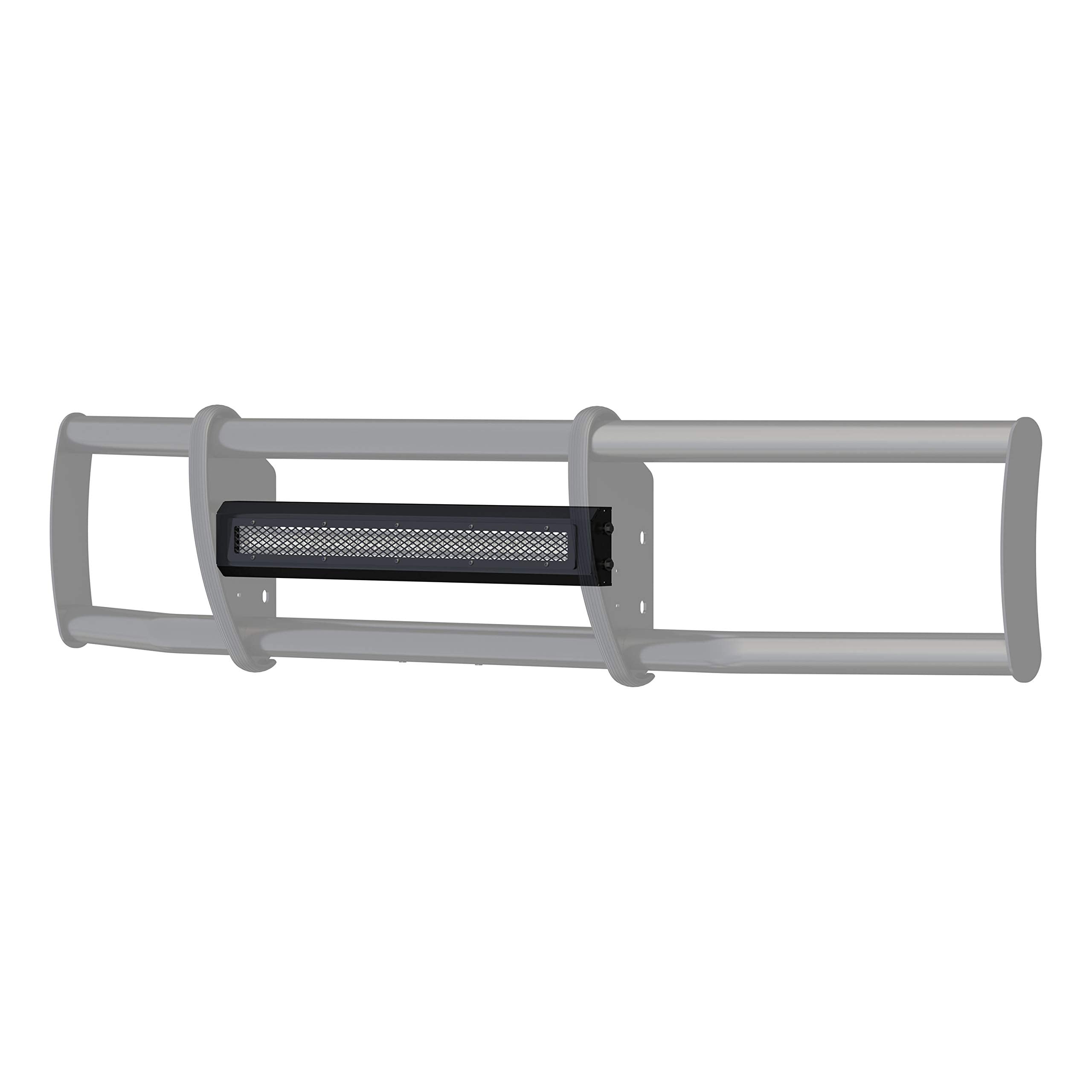 Milestone Retrac 207710 Black Stainless Bumper Guard Light Cage