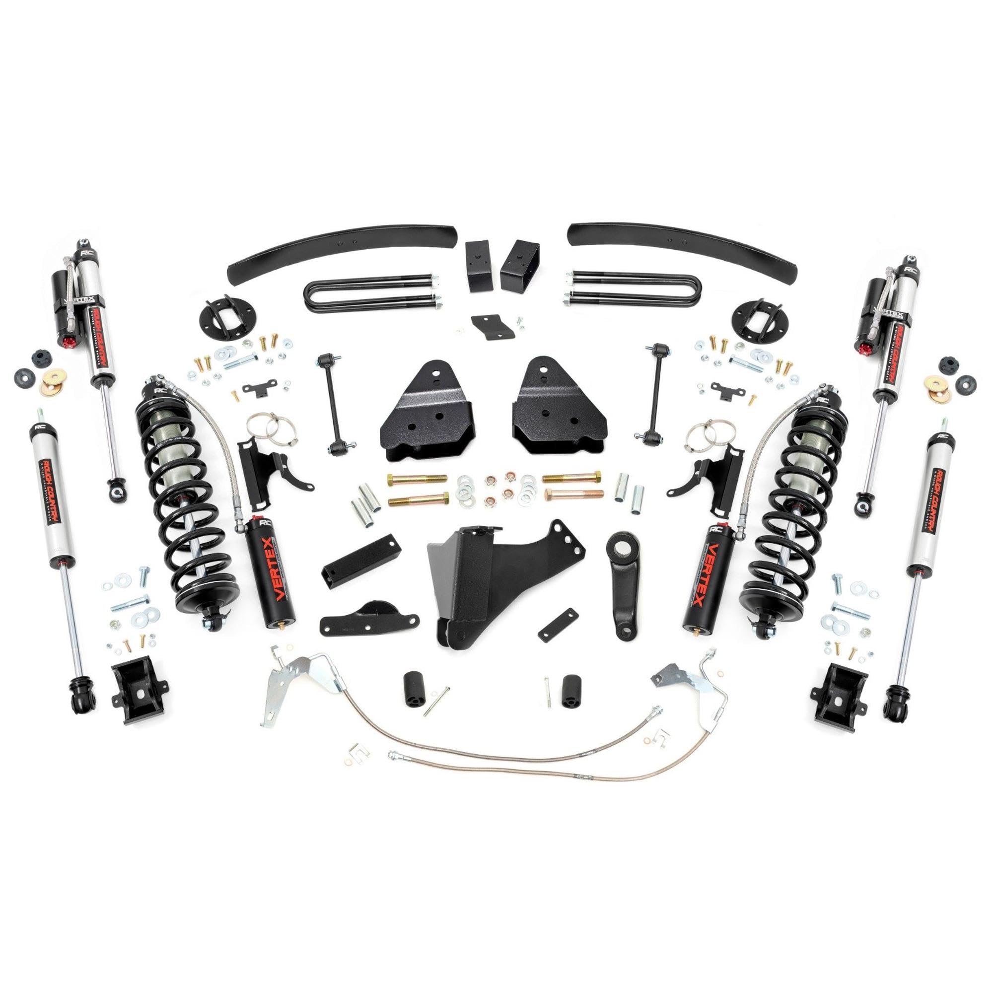 6" Rough Country Coilover Conversion Lift Kit for 08-10 Ford Super Duty - 59459