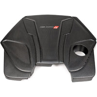 Infiniti Q50 / Q60 Red Alpha Matte Carbon Engine Cover AMS Performance
