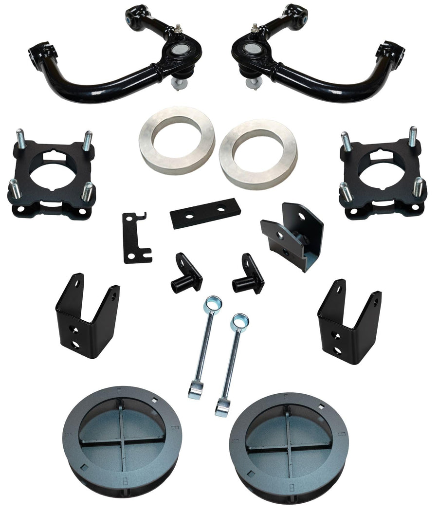 SUPERLIFT SUSPENSION RealTruck 3" Lift Kit for Toyota Tacoma | Complete Lift Kit with Strut Spacers, Rear Coil Spacers | K1071 | Fits 2024 Toyota Tacoma 4WD Won't fit TRD Pro, TrailHunter & Others