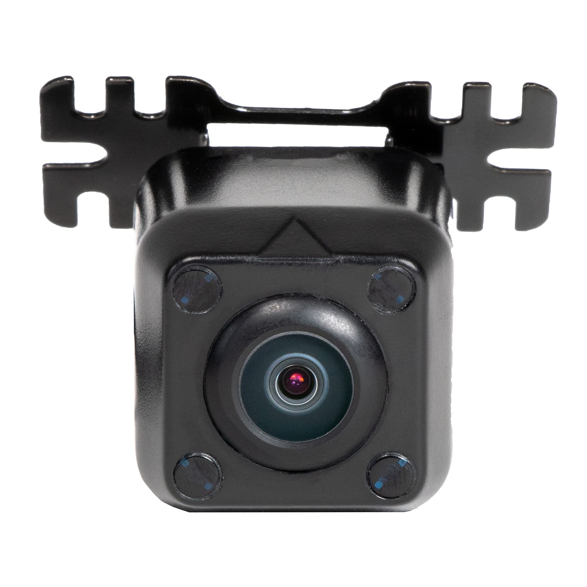 CM-LED4 RYDEEN Backup/Front Wide View CMOS Camera with Invisible IR NightVision, Waterproof, OEM Style ABS Housing, Wing Mount, Reverse Trigger, for Cars Pickup Trucks, SUVs, RVs, Vans (Black)