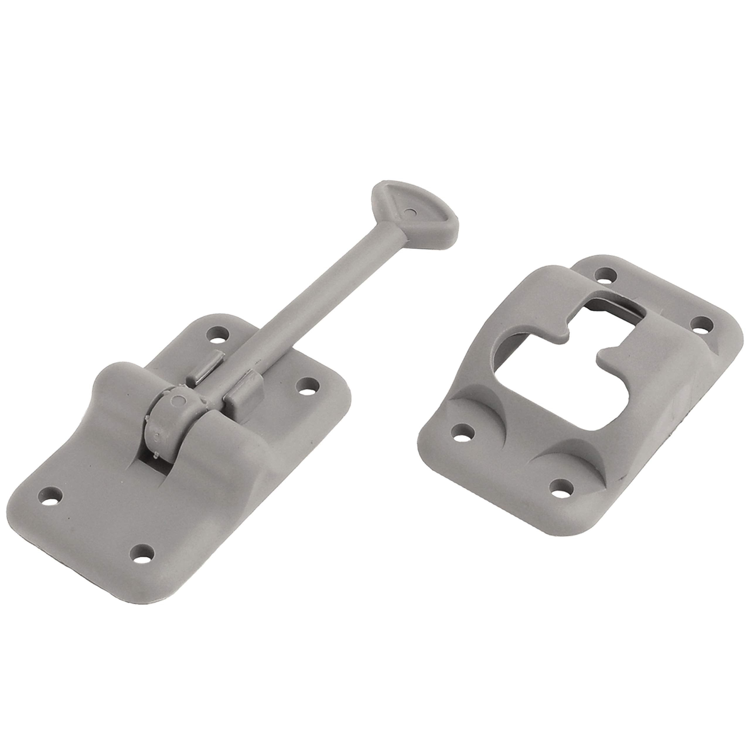 Entry Door Holder RV Designer E234 - T-Style RV Door Holder 3-1/2" Gray - Durable Plastic for Camper/RV Doors - Easy Install with Plunger & Screws - Top RV Accessories