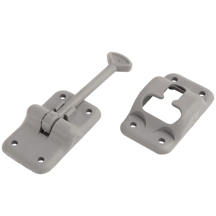 Entry Door Holder RV Designer E234 - T-Style RV Door Holder 3-1/2" Gray - Durable Plastic for Camper/RV Doors - Easy Install with Plunger & Screws - Top RV Accessories