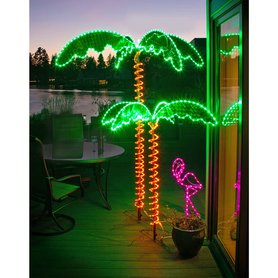 4.5 Led Faulkner Furniture Palm Tree 120v Yard Light