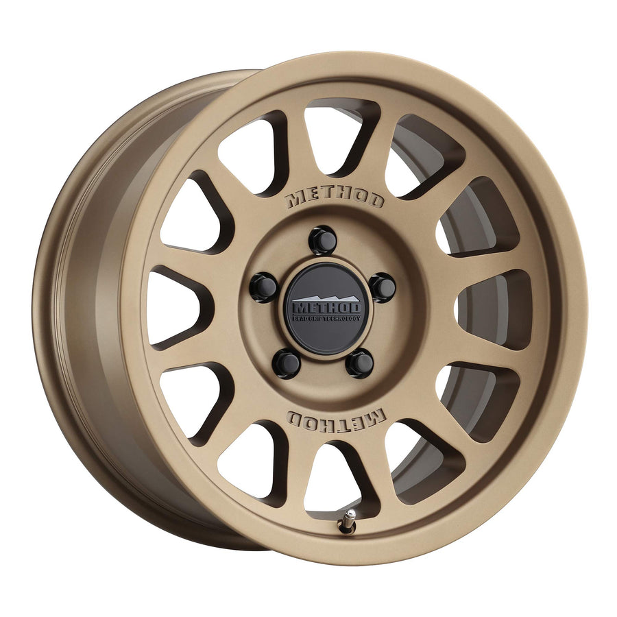 Method Race Wheels 703 17x8.5" Method Bronze 5x5", 25mm offset 5.78" Backspace, MR70378550925