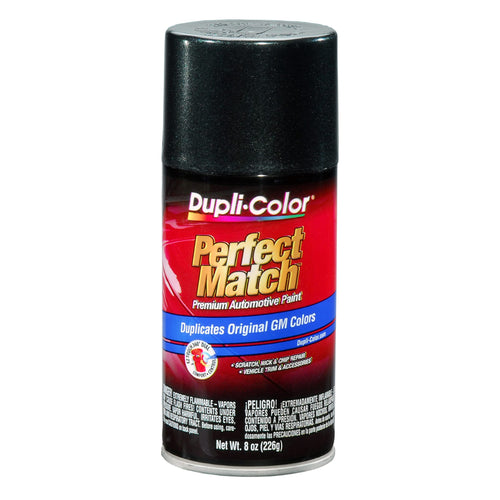 Perfect Match Dupli-Color Automotive Spray Paint – General Motors Dark Spiral Gray Metallic, 62 WA805K – 8 oz. Aerosol Can