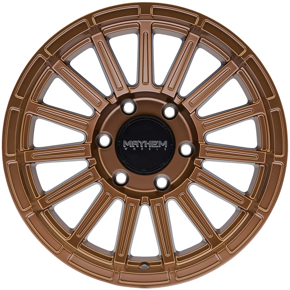 Granite Mayhem 8309 Matte Bronze Wheel (17 x 9. inches /5 x 127 mm, 0 mm Offset)