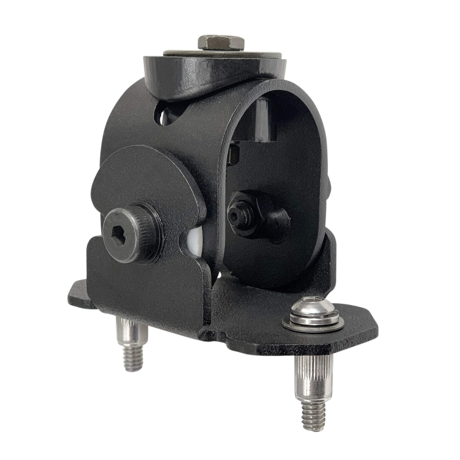 Go Rhino Mounting Kit SRM - 4 Adjustable Multi-Axis Mounts | Mild Steel, Textured Black | 5910000T | Fits Go Rhino SRM300, SRM400, SRM500, & SRM600 Roof Racks