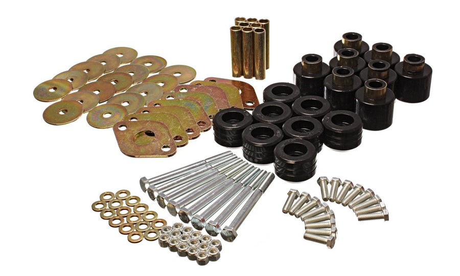 2.4112G Energy Suspension Body Mount Set 1" Lift W/Hardware