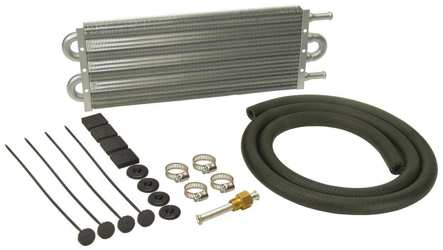 Derale 6000 Series Transmission Oil Cooler, Silver 12902