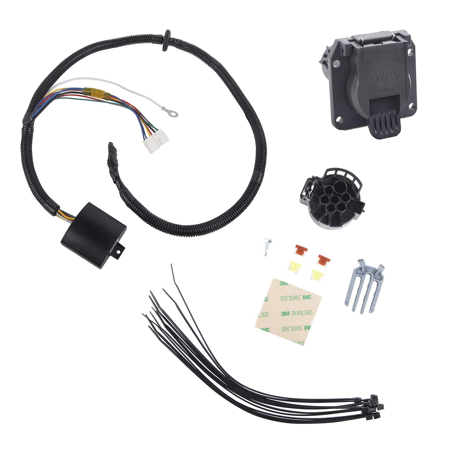 Tekonsha Tow Harness 118289, 7-Way, w/Circuit Protected ModuLite® HD Module, Compatable with 2014-2020 Acura MDX