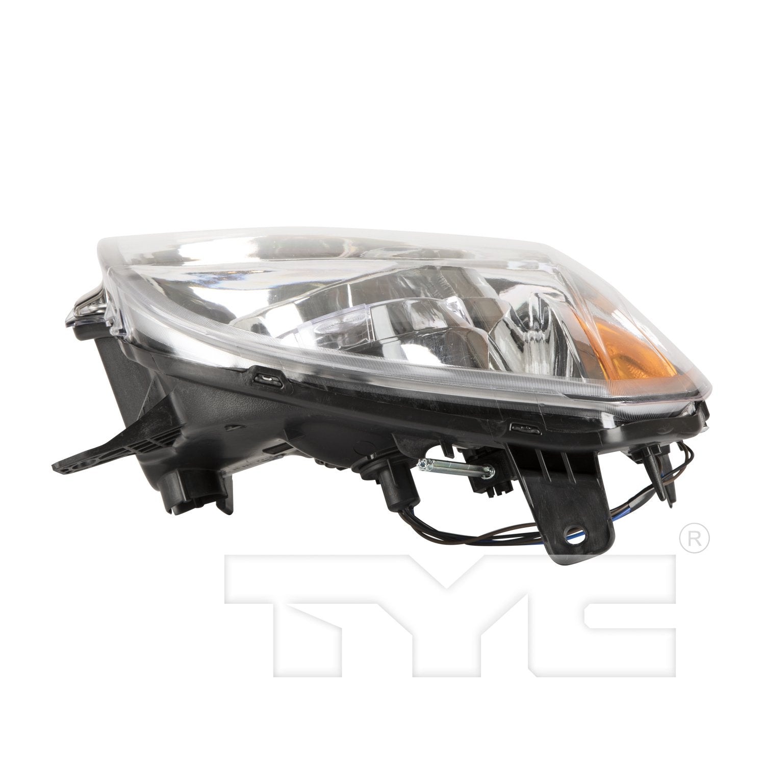 Right TYC Headlight Assembly Compatible with 2007-2014 GMC Yukon Denali Suv