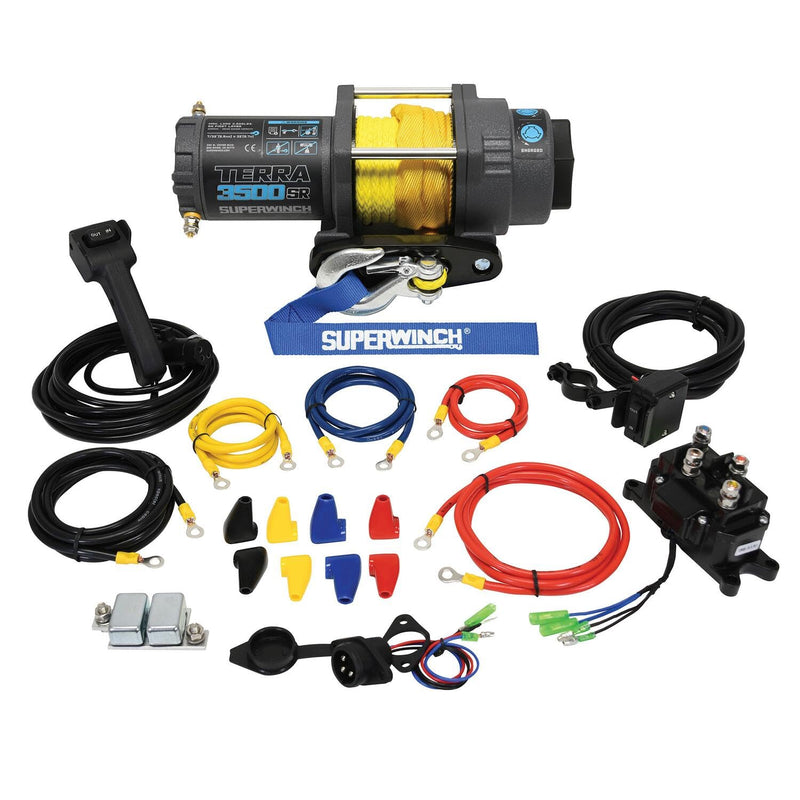 Winch Roller Fairlead 3500 lbs Synthetic 32ft