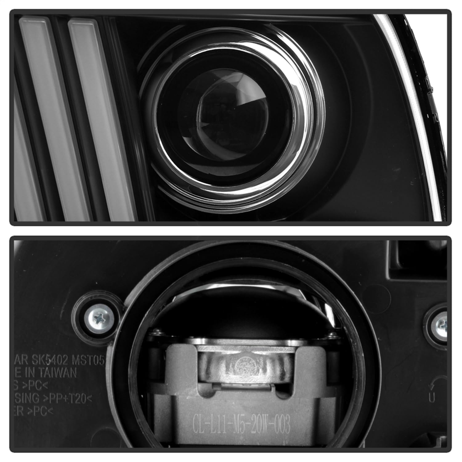 Projector Headlight Spyder - (PRO-YD-FM05AP-BK)
