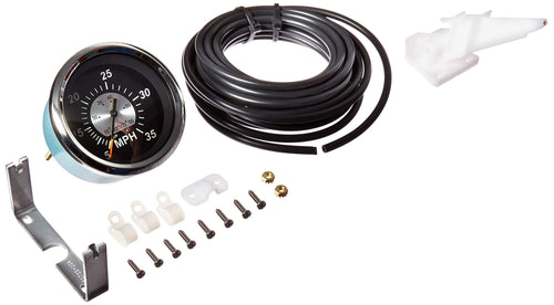 Sierra International Sterling 67283P 0 to 35 Mph Dial Range Scratch & Fog Resistant Speedometer Kit, 3", Black