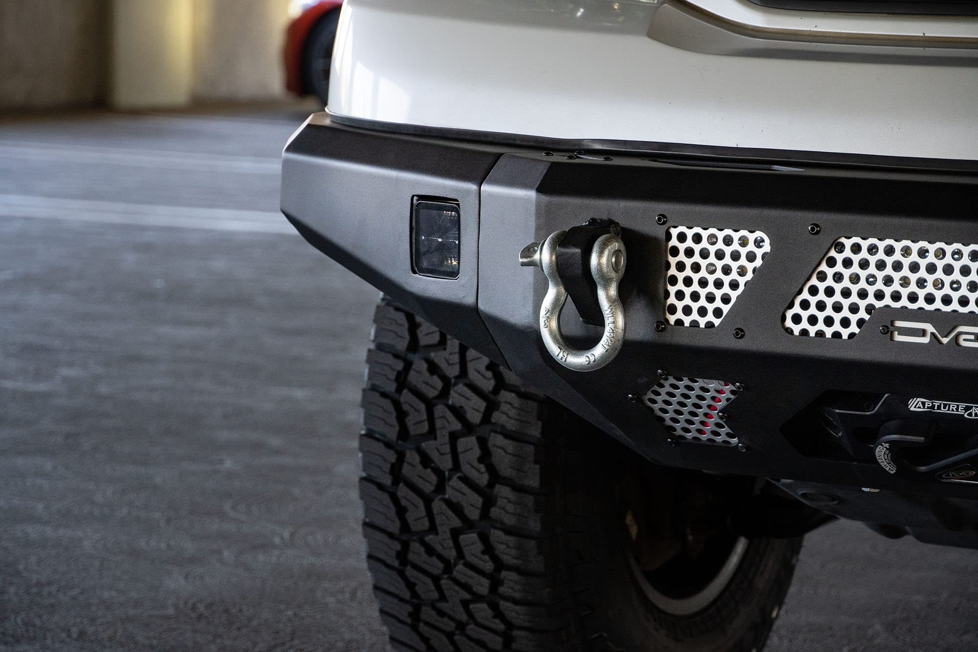 FBGX-02 | DV8 Offroad | MTO Series Winch Front Bumper for 2003-09 Lexus GX 470 | 3pc Modular Construction | Strategic Airflow Cutouts | Auxiliary Light Cutouts | Optional Bolt On Bull Bar