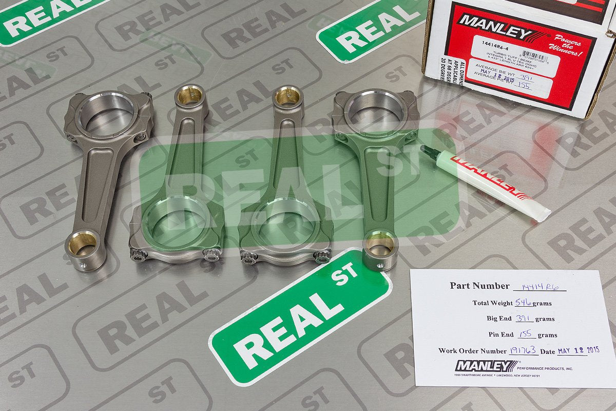 14414R6-4 Manley Connecting Rod Set (94+ Integra GSR 1.8 V-Tech DOHC (B18C) Turbo Tuff Pro Series I Beam), 1 Pack