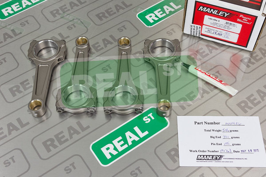 14414R6-4 Manley Connecting Rod Set (94+ Integra GSR 1.8 V-Tech DOHC (B18C) Turbo Tuff Pro Series I Beam), 1 Pack