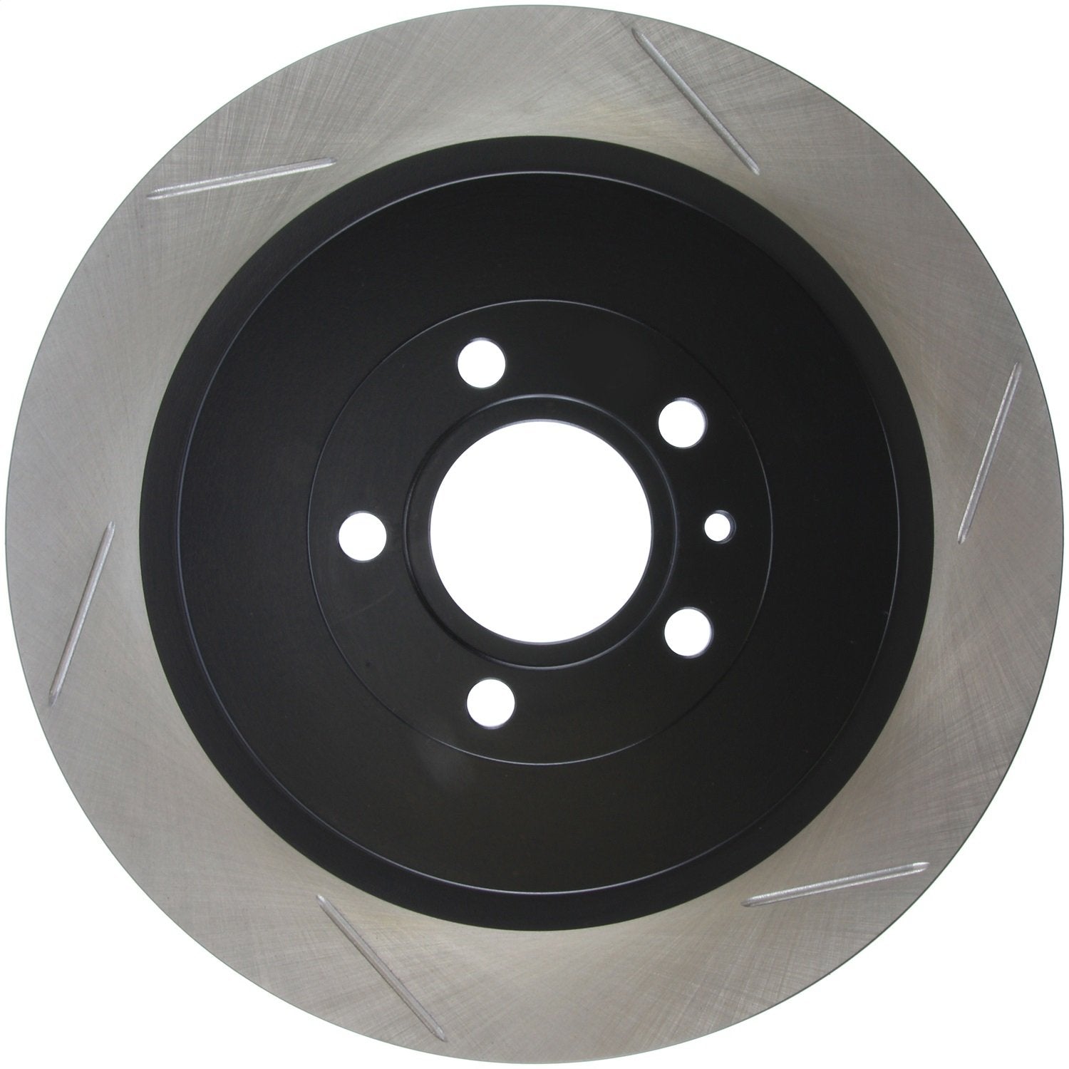 Rear Left StopTech 126.61105SL Automotive Replacement Sport Slotted Disc Brake Rotor Fits Select 2013-2014 Ford Mustang